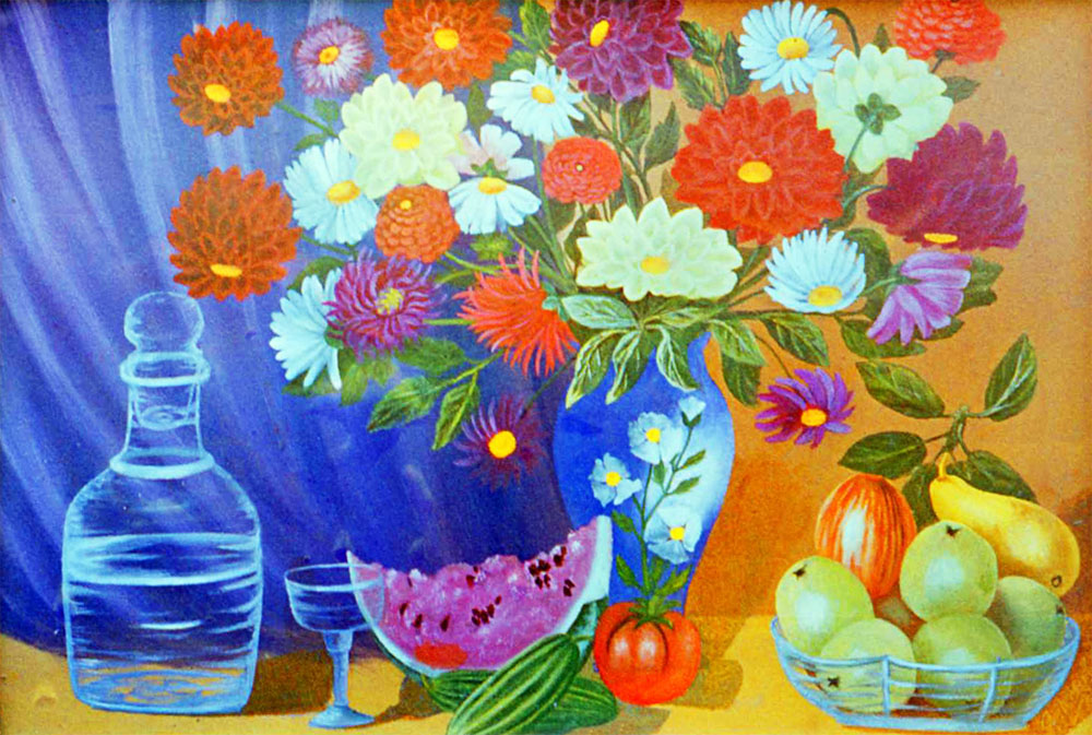 Натюрморт. 1968. Полотно, олія